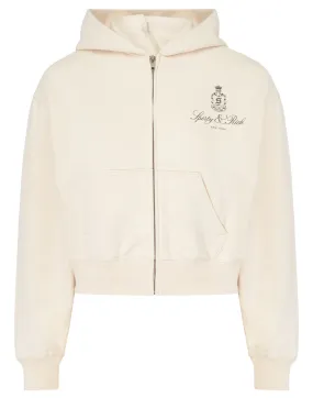 Sporty & Rich Sweat Vendome en coton ivoire